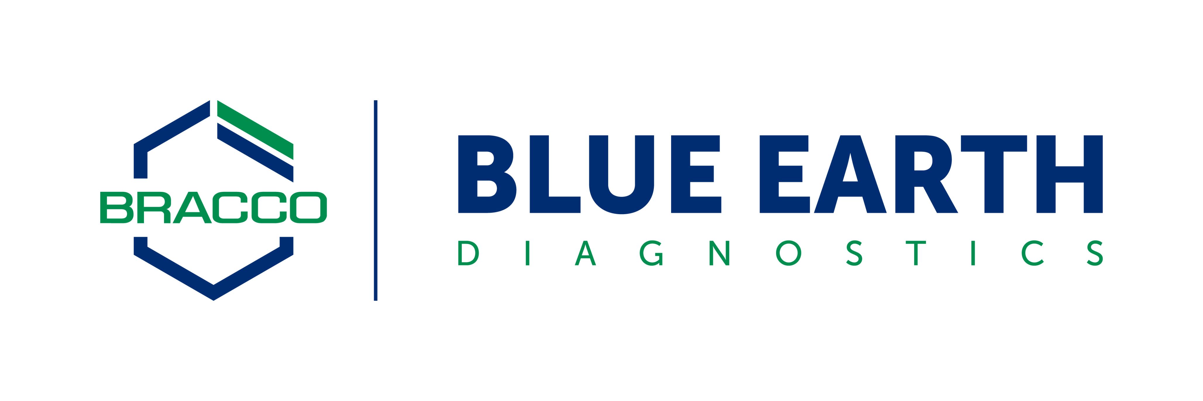 Blue Earth Diagnostics, a Bracco company, logo