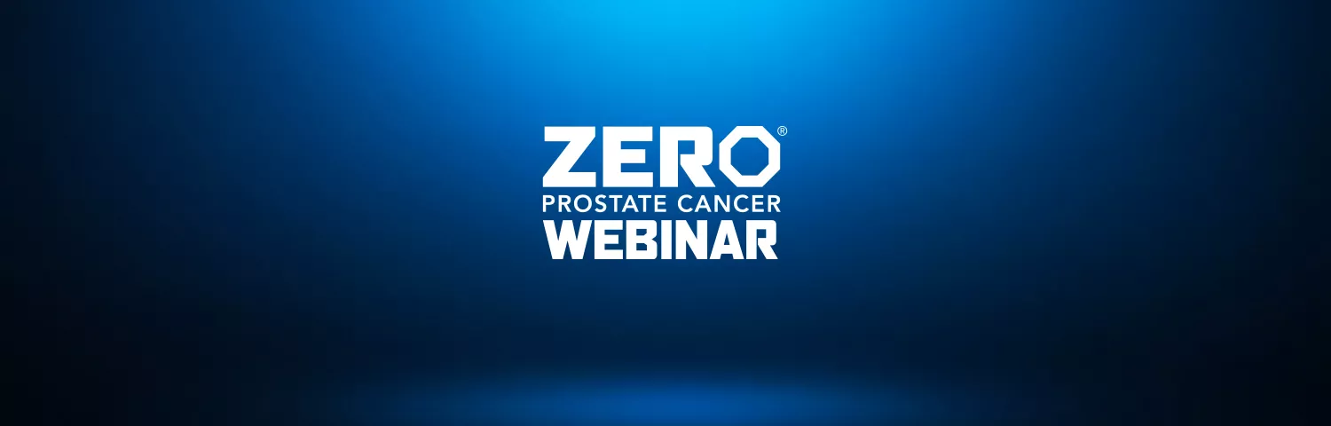 ZERO Prostate Cancer Webinar_banner