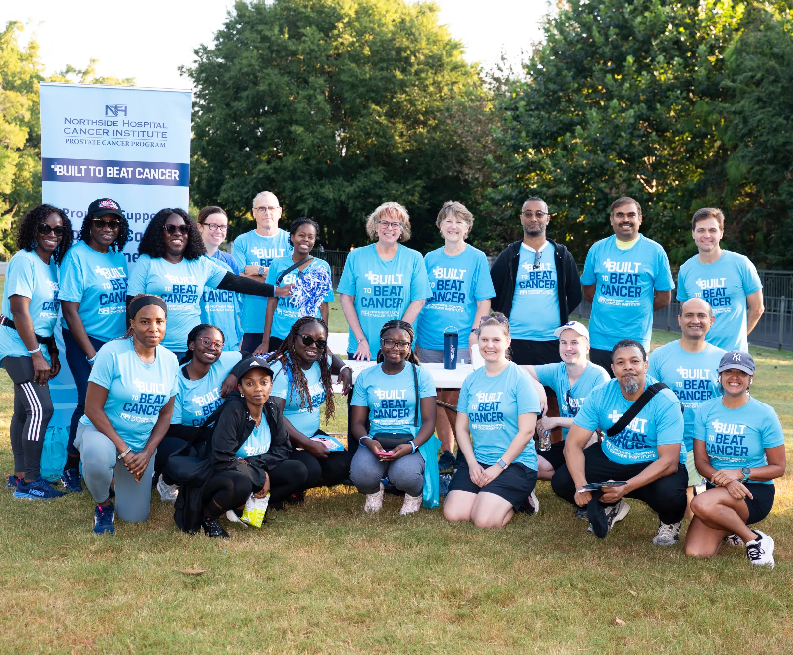 group of people at a ZERO run/walk