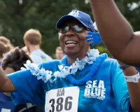 Yvonne Pointdexter at a S.E.A. BLUE event
