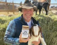 TikTok Influencer, Cowboy Max, and a baby goat