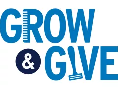 Grow and Give stacked logo