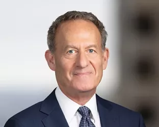 Male executive in a suit and a tie