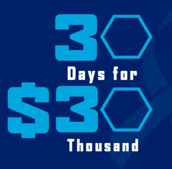 30 days for 30 thousand