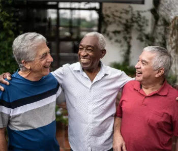 Three racially diverse men
