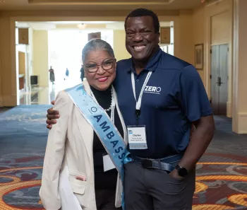 ZERO advocates, Vivian Avery and Chas Rogers