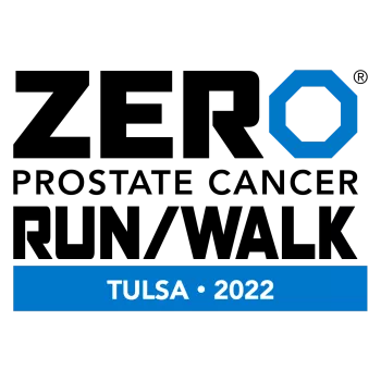2022 ZERO Prostate Cancer Tulsa RunWalk logo