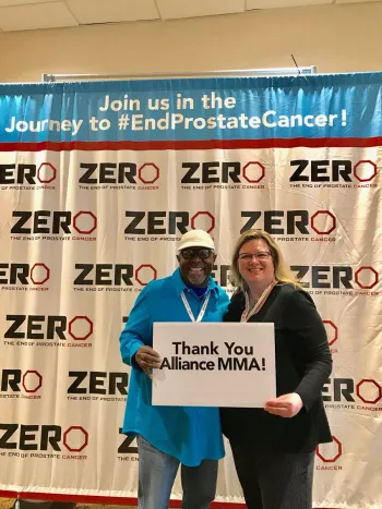 Burt Watson MMA legend and Shawn at ZERO's 2018 Summit
