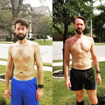 Chris Hartley's amazing fitness transformation