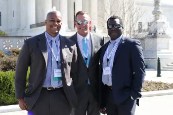 DeMetrius, Dan, and Chas are all advocates from California fighting alongside ZERO