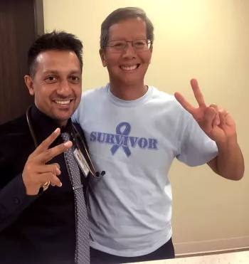 Randall (Randy) Kam and Dr. Vora