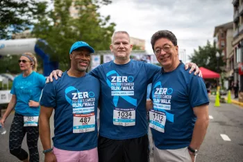 Eugene Cox at a capital area run walk event