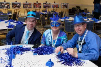 Attendees at the Bold for Blue Awards 2020