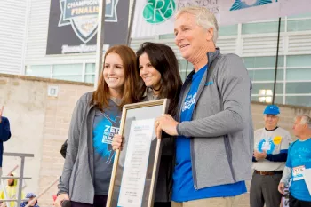 Dr. Sandy Seigel’s daughters, Dad, Dr. Sandy Seigel Prostate Cancer WalkRun
