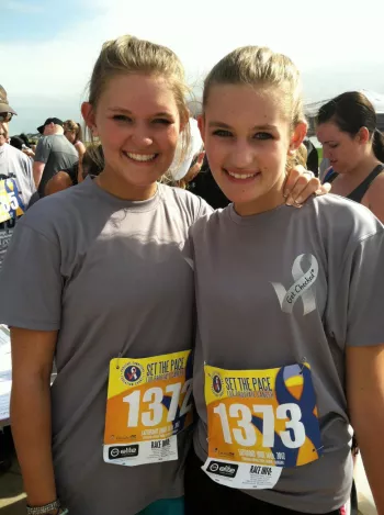 Krissy Wegen and her sister Madison