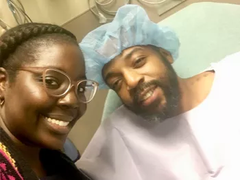 Screening early caught Mical Roy's prostate cancer, him and his wife in the hospital