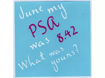 My PSA was 8.42, what was yours? 