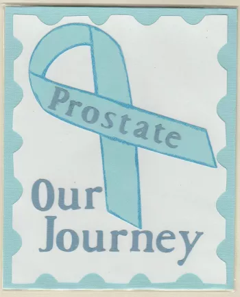 Prostate cancer blue ribbon our journey 