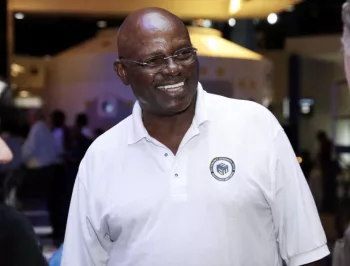 Victor Murray smiling