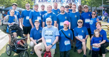 Group of people at DC Run/Walk