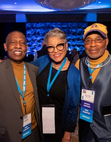 Three African American people at ZERO Summit