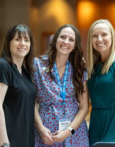 Jen, Bri, and Shelby at SGL Event