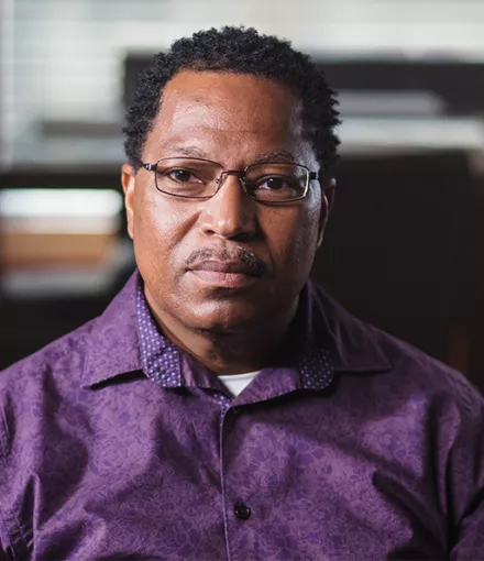 Prostate cancer patient, Tony Minter