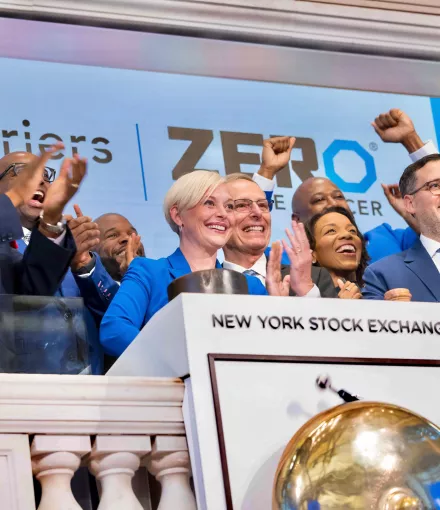 ZERO leaders ringing the bell at New York Stock Exchange