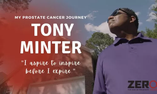 YouTube Video Preview: Tony Minter - My Prostate Cancer Journey