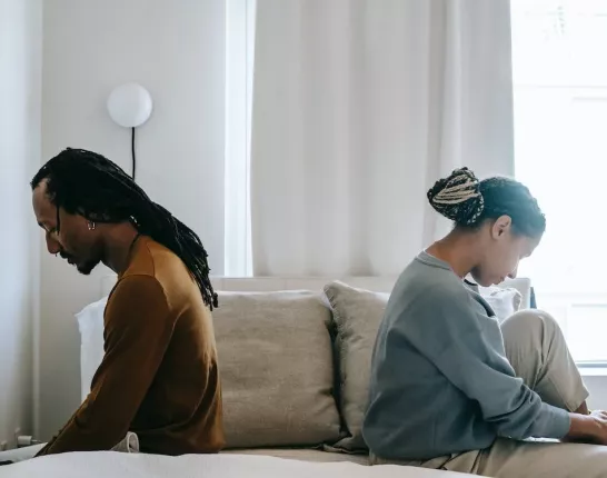 Couples who don't talk together struggle together