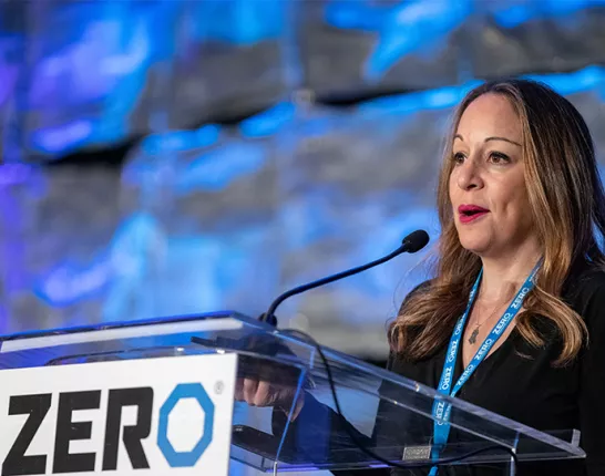 Dr. Stacy Loeb speaking at Summit 2023