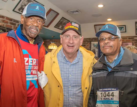 Three veterans at a ZERO event