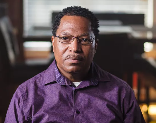 Prostate cancer patient, Tony Minter