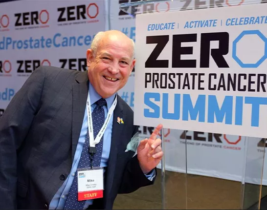 Veteran Mike Crosby at the 2020 ZERO Summit