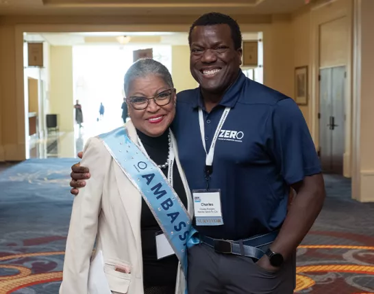 ZERO advocates, Vivian Avery and Chas Rogers