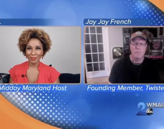 Jay Jay French on Maryland TV news