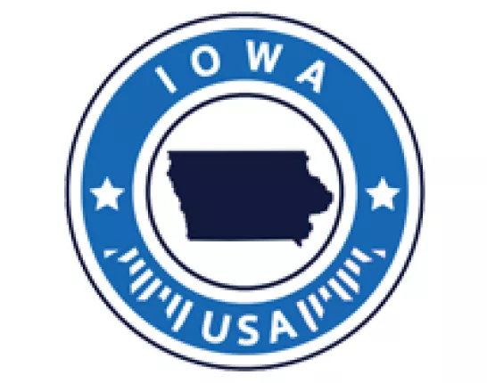 Iowa Stats Emblem