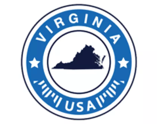 Virginia Stats Emblem
