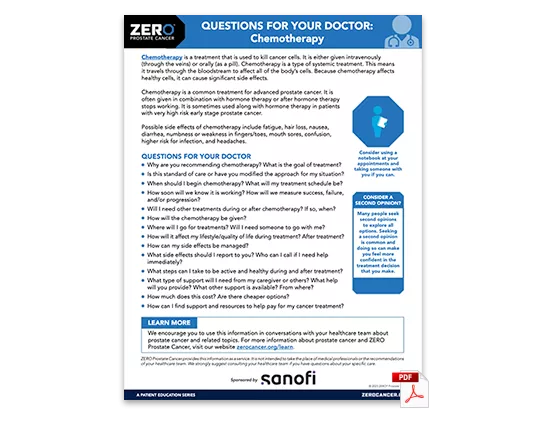 PDF Preview: Questions for your Doctor - Chemotherapy