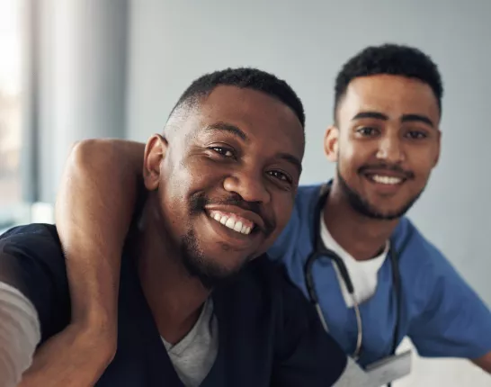 Two Medical Professional