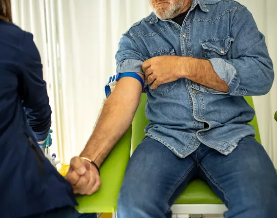 A blood test called a PSA can help screen men for prostate cancer but it can also lead to unnecessary treatment.