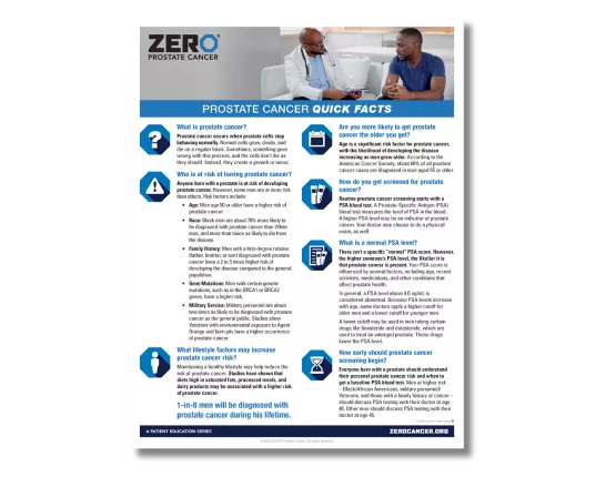 Facts and Stats about Prostate Cancer Download Thumbnail