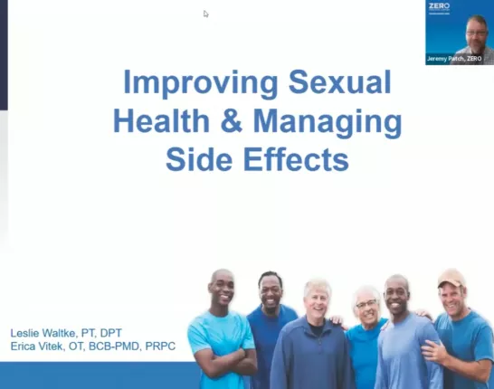  Improving Sexual Health & Managing Side Effects with Prostate Cancer