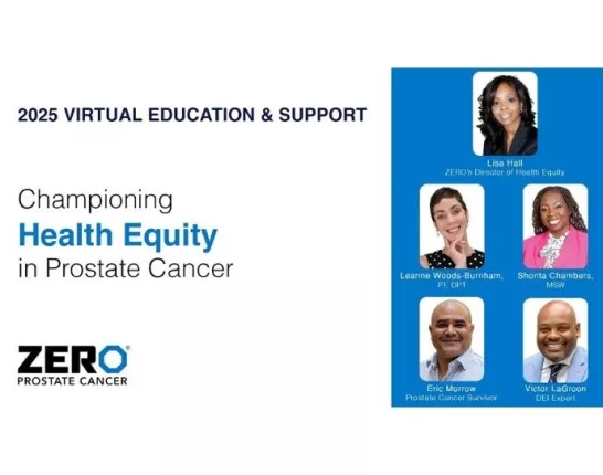 2025 Virtual Education & Support - Championing Health Equity in Prostate Cancer