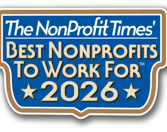 The Nonprofit Times' Best Nonprofits to Work for 2026 Logo