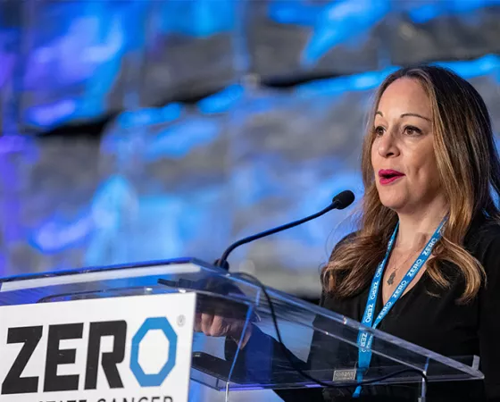 Dr. Stacy Loeb speaking at Summit 2023