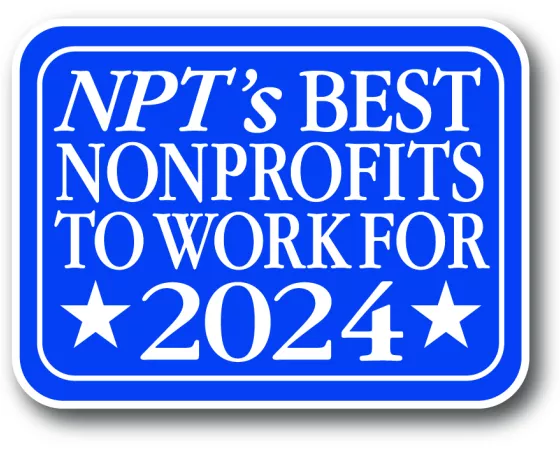 Logo for NPT's Best Nonprofits to Work For 2024