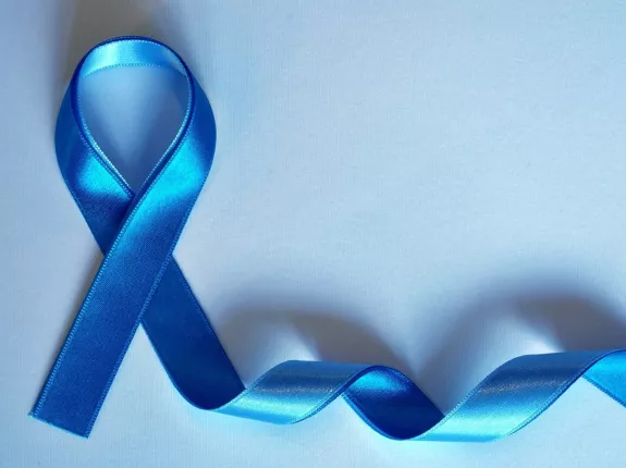 Blue Ribbon For Prostate Cancer