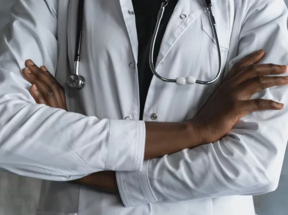 Doctor with a stethoscope