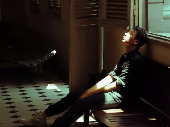 Man feeling sad and embarrassed